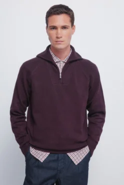 Jersey moda cuello camionero