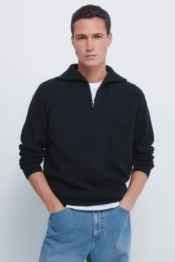 Jersey moda cuello camionero