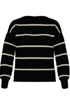 Jersey rayas cuello barco