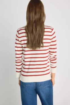 Jersey rayas cuello redondo