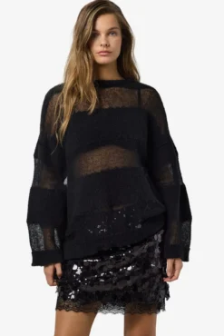 Jersey rayas transparencias