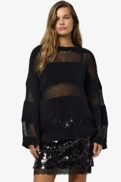 Jersey rayas transparencias