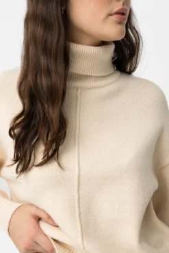 Jersey Relaxed con Costura Frontal