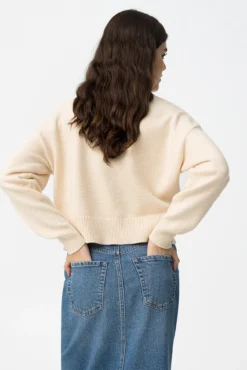 Jersey Relaxed con Costura Frontal