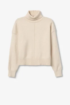 Jersey Relaxed con Costura Frontal