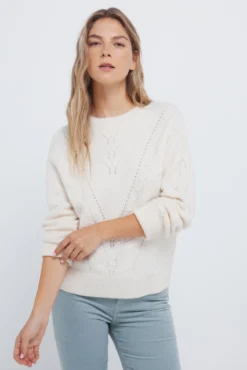 Jersey trenza uve