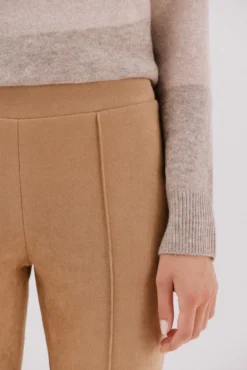 Legging de mujer de efecto ante