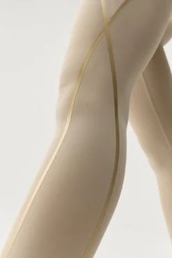 Legging deportivo Gold beige
