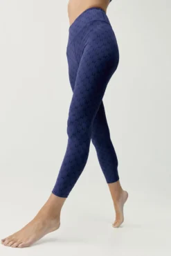 Legging deportivo Monogram azul