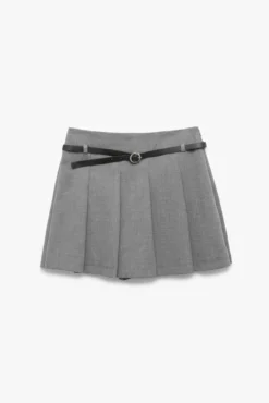 Minifalda plisada