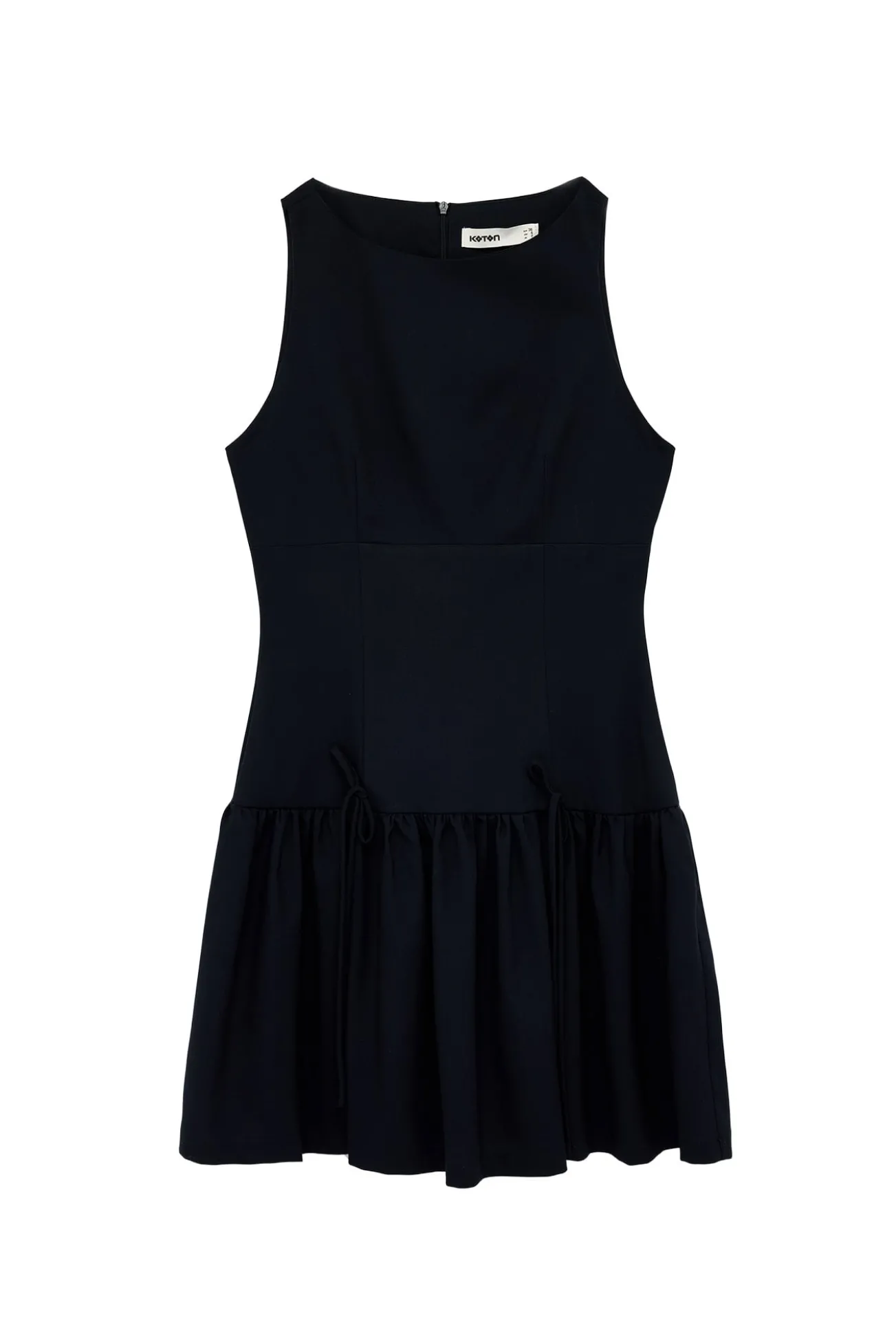 Minivestido con volantes