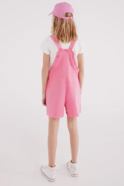 Mono corto rosa niña