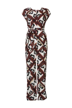Mono estampado wide leg viscosa regular fit