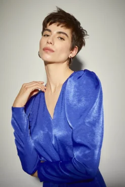 Mono Satinado Azul Klein