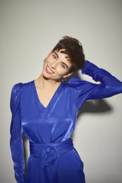 Mono Satinado Azul Klein