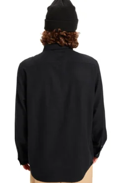 Motherfly Solid - Camisa de manga larga para hombre