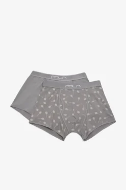 Pack boxer liso y estampado