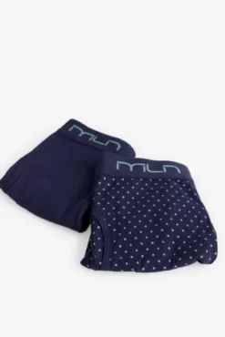 Pack boxer liso y estampado
