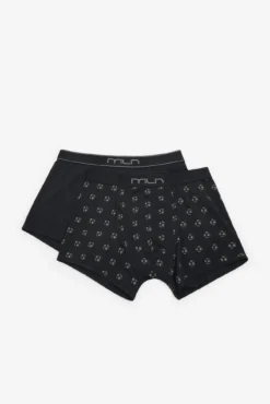 Pack boxer liso y estampado