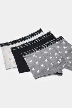Pack 3 boxers perros