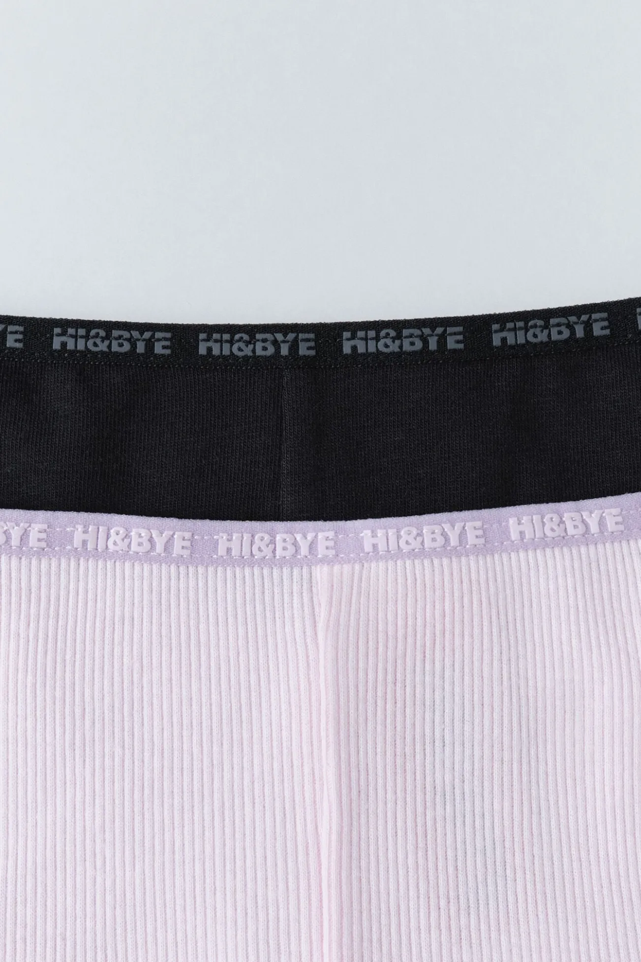 Pack 2 bragas bóxer negro, rosa