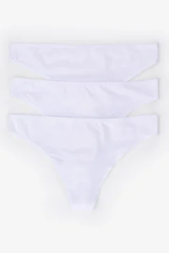Pack 3 bragas tangas de microfibra