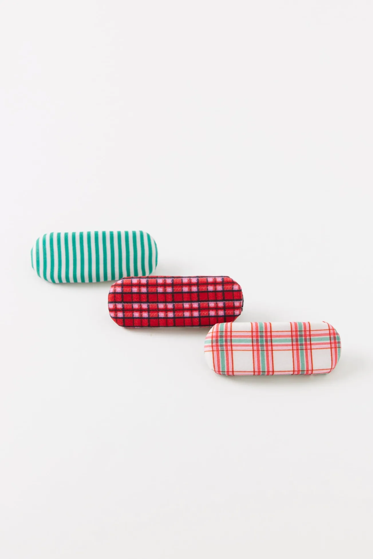Pack 3 clips estampados