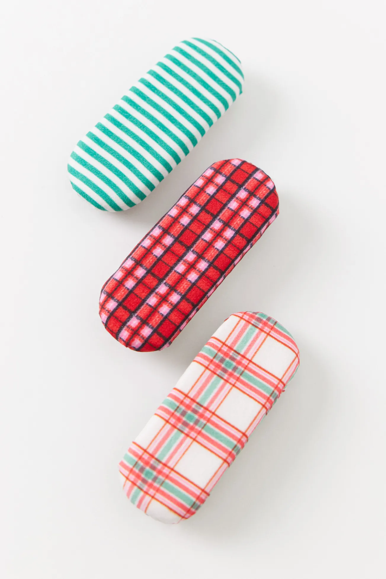 Pack 3 clips estampados