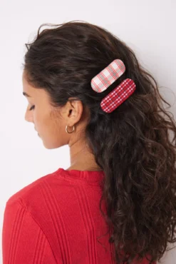 Pack 3 clips estampados