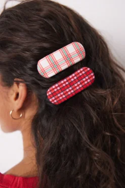 Pack 3 clips estampados
