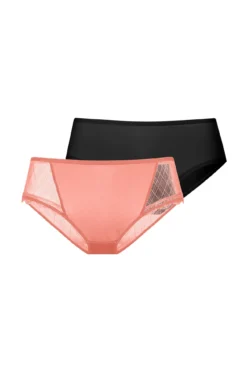 Pack de 2 bragas clásicas hipster