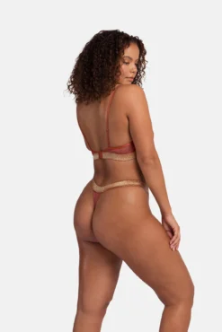 Pack de 2 bralettes de lúrex