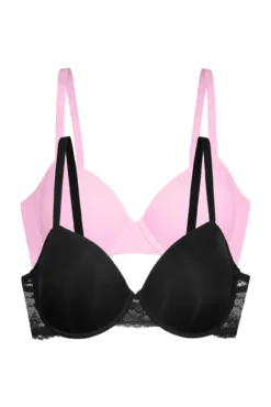 Pack de 2 sujetadores Demi con relleno