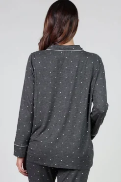 Pack pijama con corazones premamá