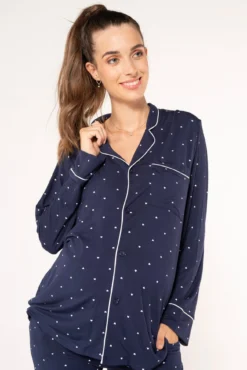 Pack pijama con corazones premamá