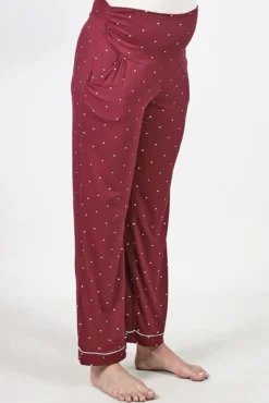 Pack pijama con corazones premamá