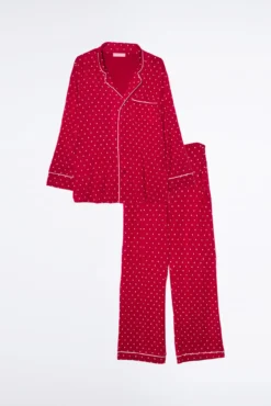 Pack pijama estampado corbatero