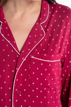 Pack pijama estampado corbatero