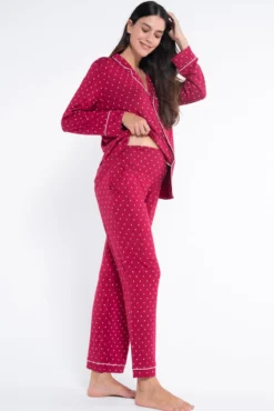 Pack pijama estampado corbatero