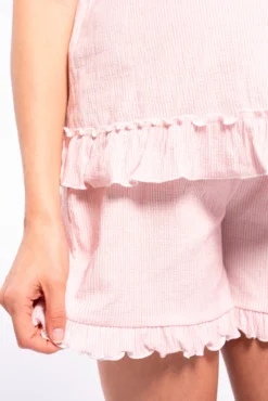 Pack pijama rayas punto lactancia