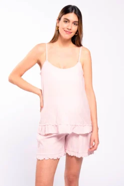 Pack pijama rayas punto lactancia