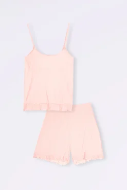 Pack pijama rayas punto lactancia