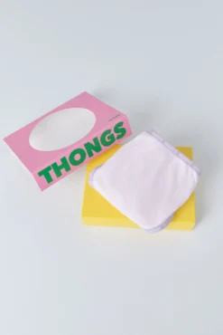Pack 3 tangas blanco, gris y rosa
