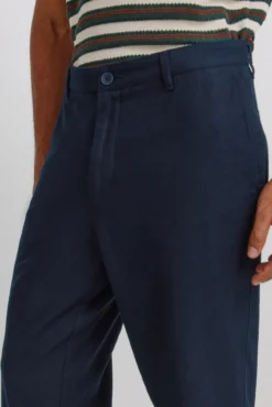 Pantalón algodón straight fit