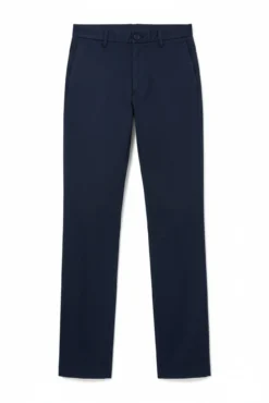 Pantalón algodón straight fit