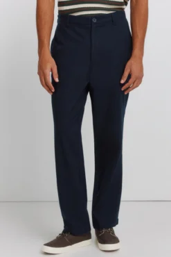 Pantalón algodón straight fit