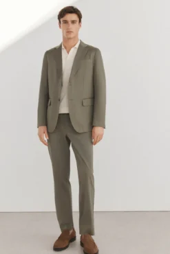Pantalón algodón y lino