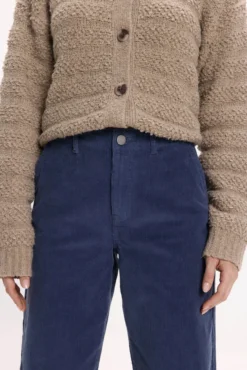 Pantalón ancho de micropana