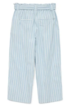 Pantalón ancho de rayas