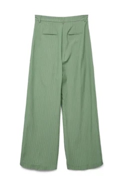 Pantalón ancho de rayas